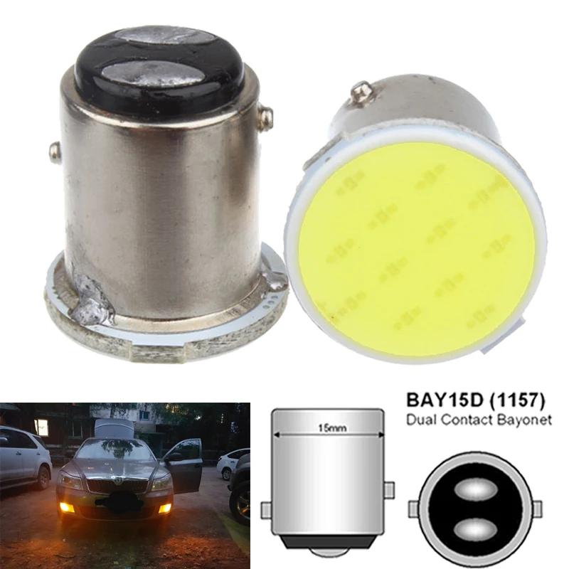 10X 12V 24V Auto LED Světlo Signální Žárovky 5 Barev 1156 Ba15S COB 12SMD P21W Super Jasné Motocyklové Směrové Světlo Brzdové Světlo