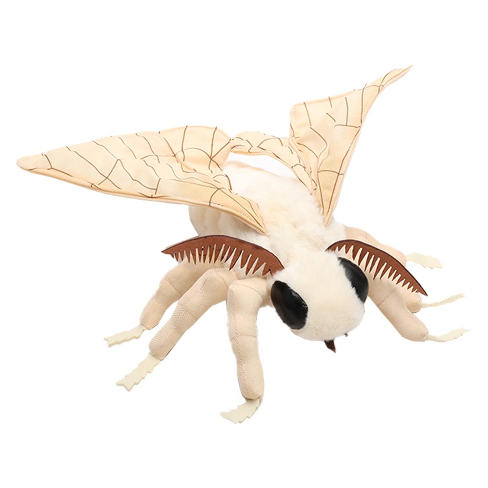 25cm Peluche Carini Insetti Bombole Falene Fedeltà Bombole Peluche Animali Insetti Bambola Imbottita Simulazione Giocattolo Kawaii Giocattoli per Bambini