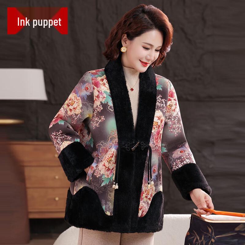 

Женское стильное повседневное пальто с флисовой подкладкой и утеплителем XL