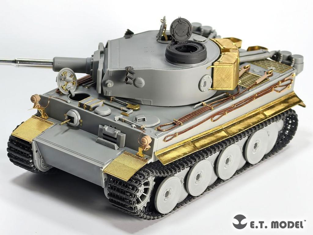 ET Model WWII Deutscher Tiger I Frühes Modell Schwerer Panzer Turm Plastikmodellbausatz Teile 1/35 (Universal) P35-351 (Panzer)
