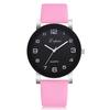 Lvpai Women's Casual Quartz Leather Band Watch Analog Valentine Gift Crystal Stainless Steel