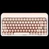 Lofree OE914 Polka Dot Pink Triple-Mode Hot-Swappable Mechanical Keyboard
