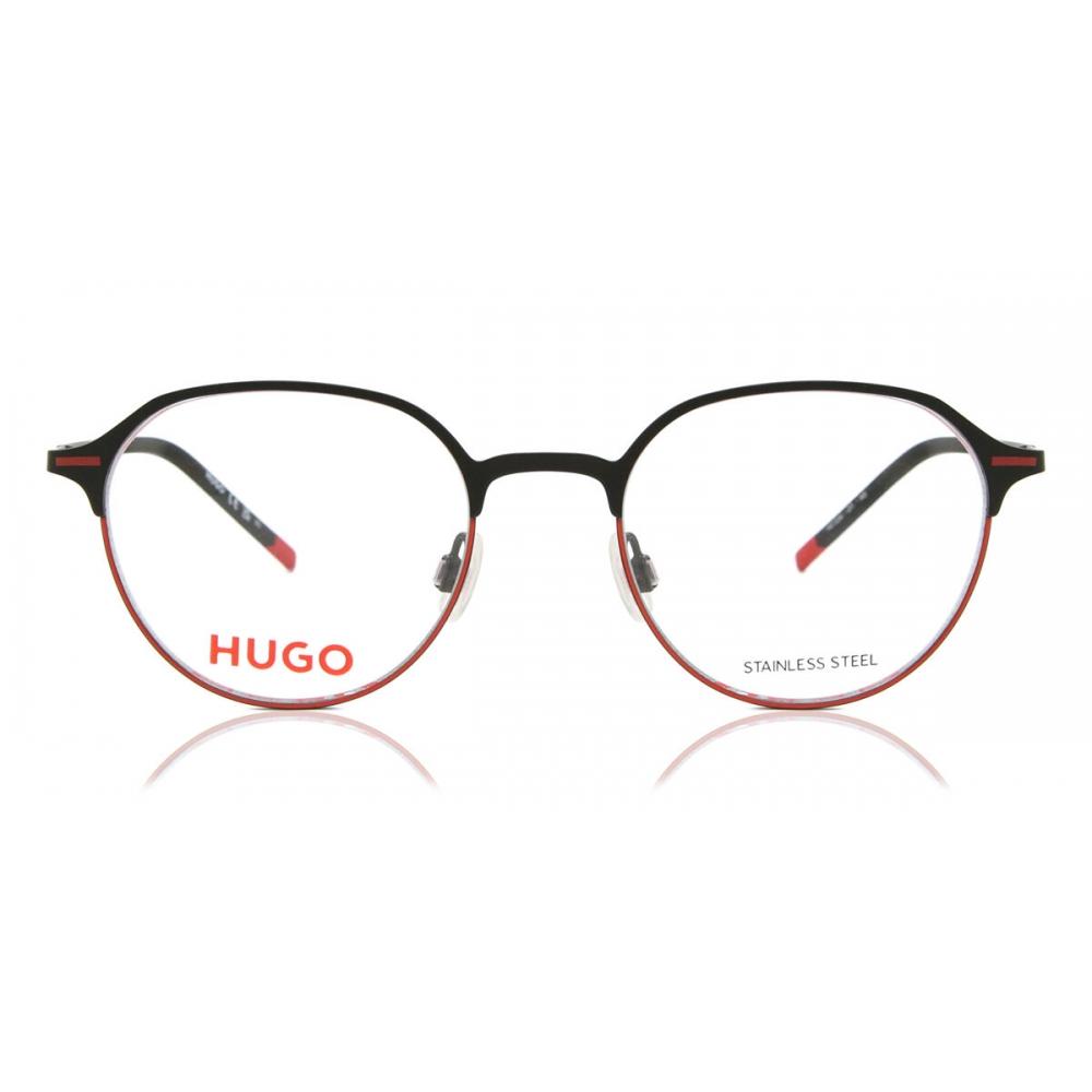 

Hugo Hg 1234 Oit Men Eyeglasses Black/Red/49