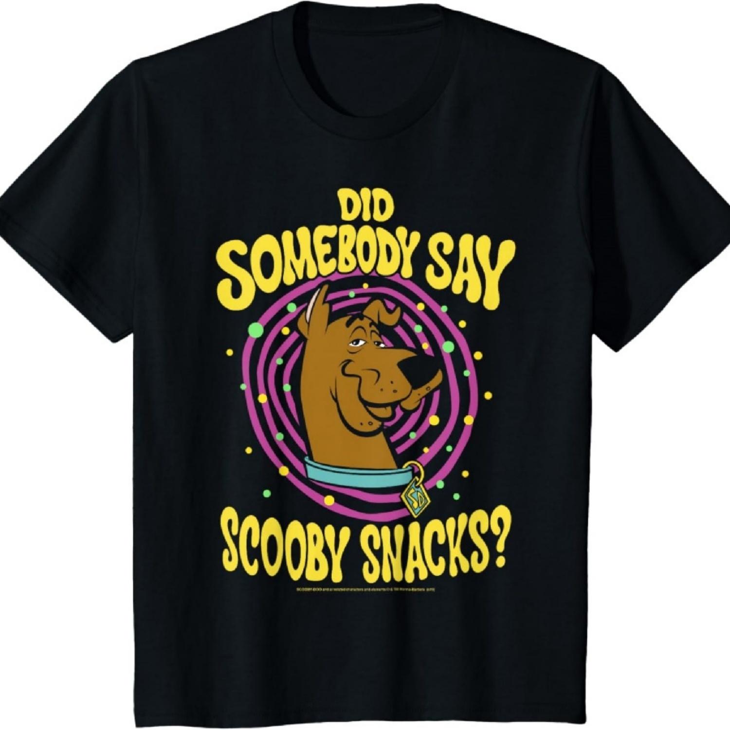 Детская футболка Scooby-Doo «Кто-нибудь сказал Скуби-Снэки?» Портрет S