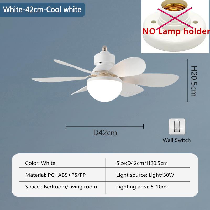

Домашний светодиодный потолочный вентилятор 42/52 см, регулируемый по скорости (3 скорости) для гостиной, спальни, кабинета, общежития, столовой, комнатные осветительные приборы