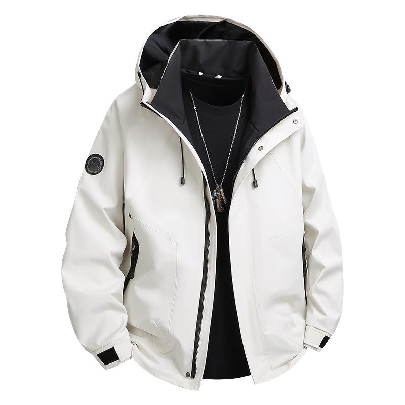 Wiosna i Jesień Nowa Odzież Outdoorowa Kurtka Męska Kurtka Casual Wiatroodporna i Wodoodporna Odzież Jesienna Odzież Wierzchnia