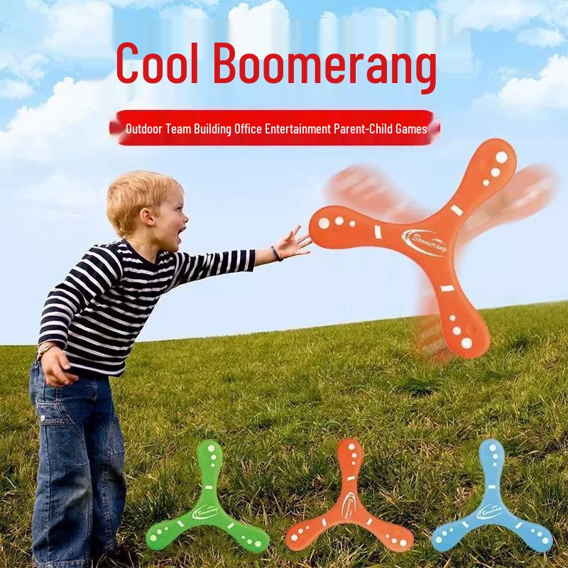 

Kids Outdoor Boomerang Frisbee Game - Fun Return Boomerang for Kindergarten