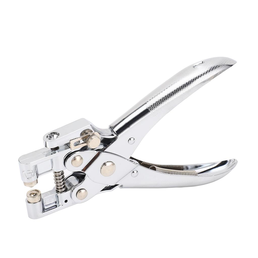 5mm Single Hole Puncher Eyelet Grommet Handheld Punching Tool A4 Paper 30 Sheets Capacity