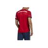 Adidas Bayern Comfortable Fitted Short Sleeve Football Shirt Men Tops Red CF5433