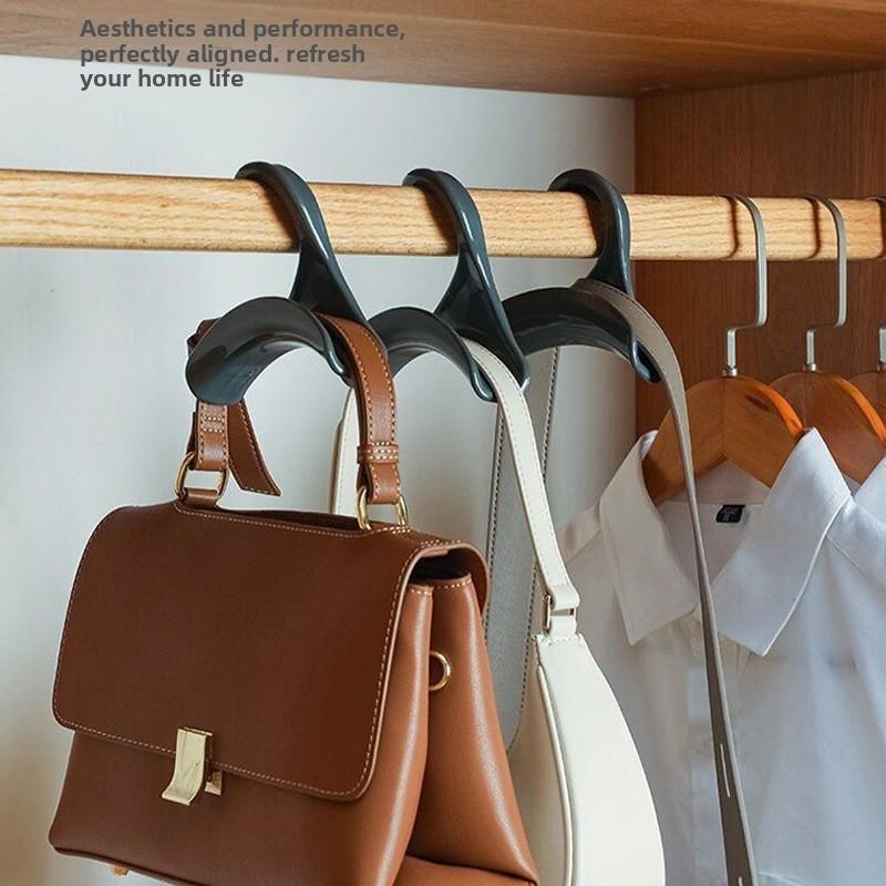 Multi-functional Bag Hook, Arched Hanging Bag, Wardrobe Hanging Rack, Silk Scarf, Tie, Belt Hook Rack, Hat Storage