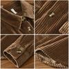 Men's Autumn/Winter Corduroy Long-Sleeve Casual Shirt Jacket