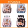Childrens School Bag Cartoon Capybara Pattern Ergonomic Shoulder Kindergarten