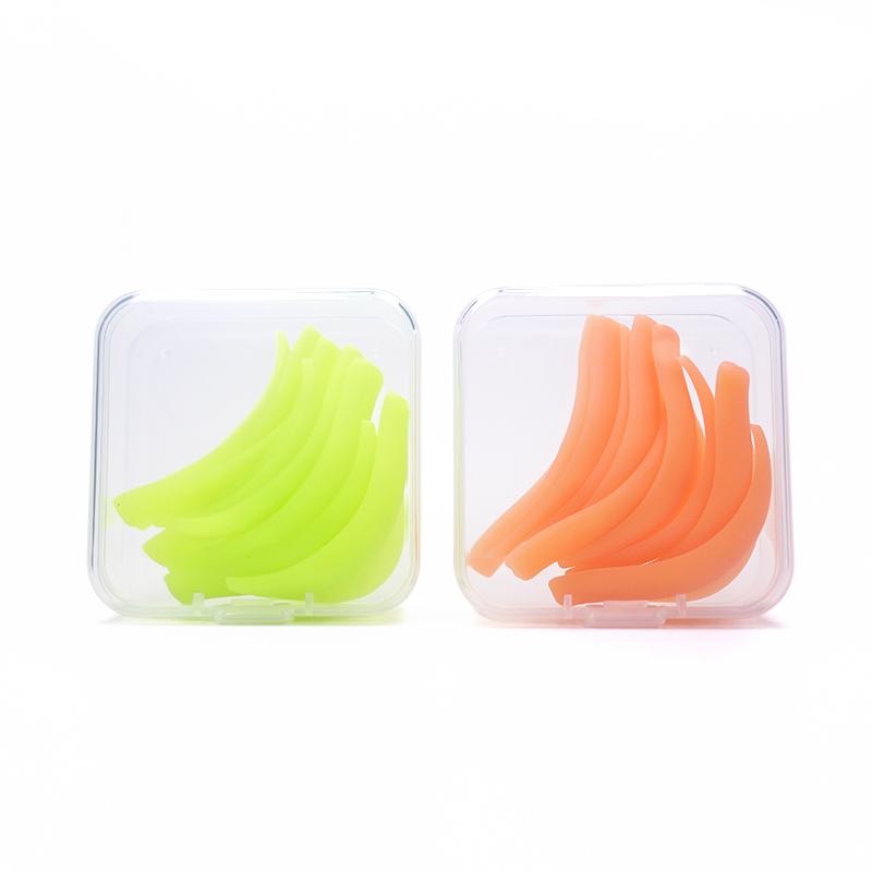 7 Pairs Silicone Eyelash Perm Pad Lashes Lifting Kit Rods Shield Recycling 3D Eyelash Curler Makeup Tools