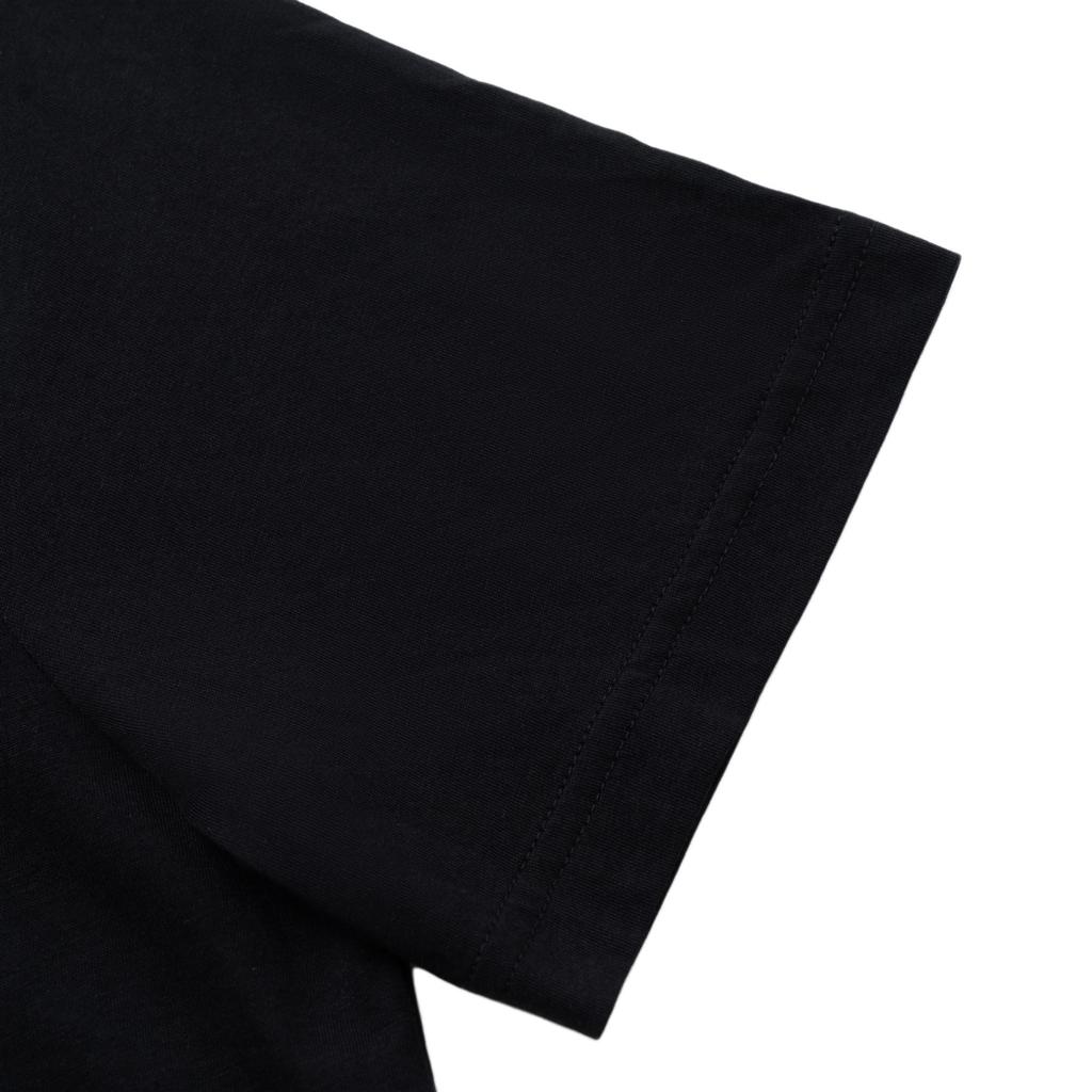 Emporio Armani Ss22 Solid Color Printed Letter Logo Short Sleeve T-Shirt Men Tops Black 3ZPT46-PJM9Z-1200