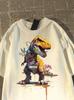 Kids' Tyrannosaurus Rex Pure Cotton Dinosaur Print T-shirt - Summer 2026