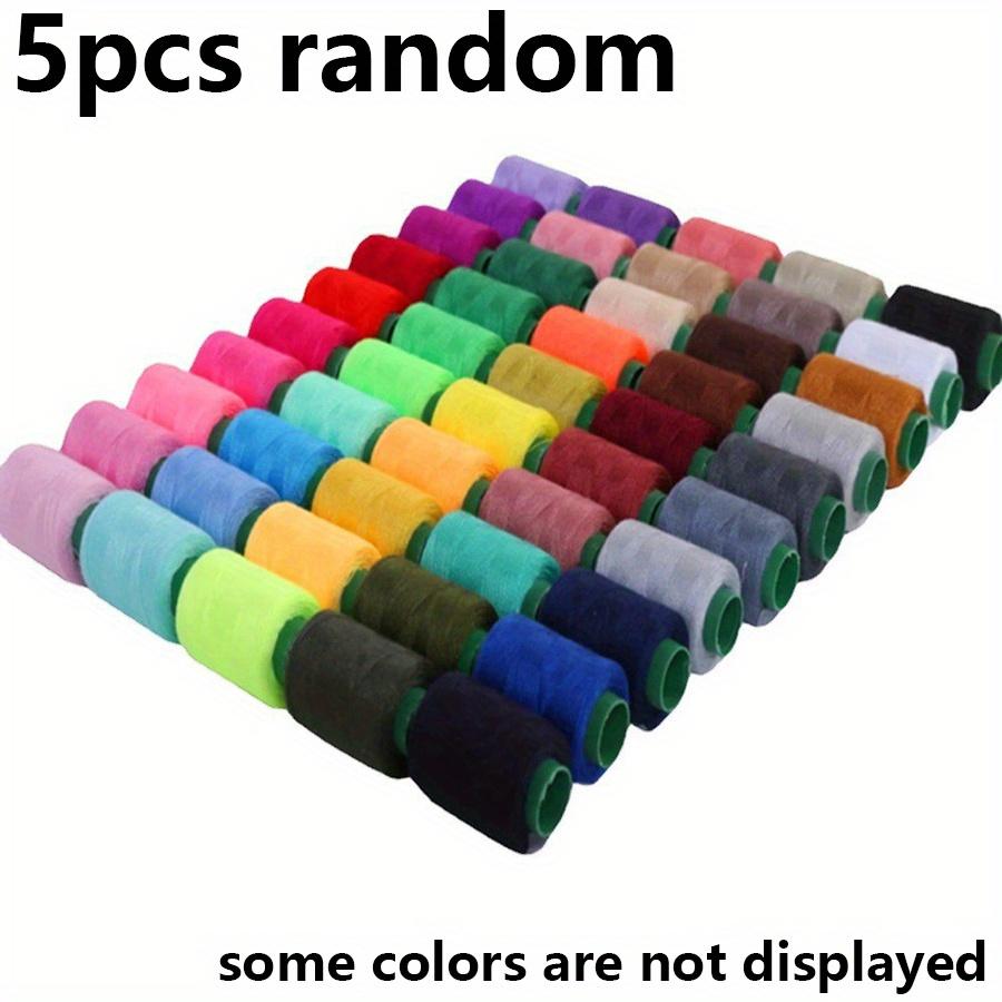 

5/10/20 Rolls Colorful Sewing Thread Assorted Vibrant Colors Polyester All-Purpose Thread for Sewing Machine Hand Stitching JXB