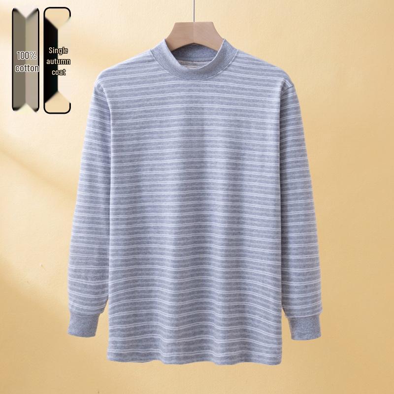 Teen Boys' Cotton Long Sleeve Autumn T-Shirt - Mid & Big Sizes Available
