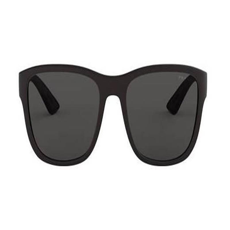Prada Sun protection, acetate frame, square sunglasses, men s black