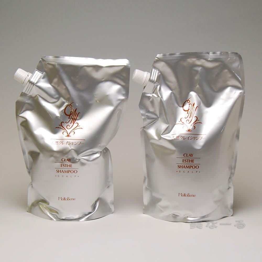 

Set of 2 MoltoBene Clay Esthe Shampoo 800ml Refill