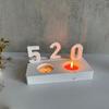 Candle Holder Moulds Candlestick Molds Silicone Ornamental Tray Molds Candle Stand Mold Candle Cup Molds for Candlestick