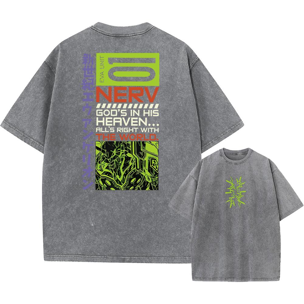 Graphic Vintage Acid Wash Cotton Tee for Men Women Summer Oversized TShirt Short Sleeve Crewneck Tops Cosplay Outfits