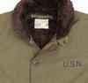 Deck Jacket with US Navy WWII Nakata Shoten [SESSLER] N-1 Patches, Replica, Military, Sessler, (JP, Alphabet, Small)