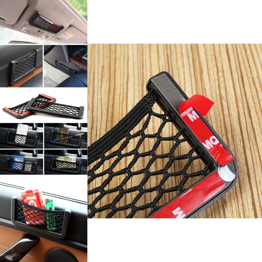 Premium Quality Universal Car Seat Side Back Net Storage Bag With Timeless Design