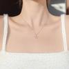 Star Necklace Female Niche Exquisite Temperament Versatile Hollow Five-pointed Star Ins Style Design Pendant