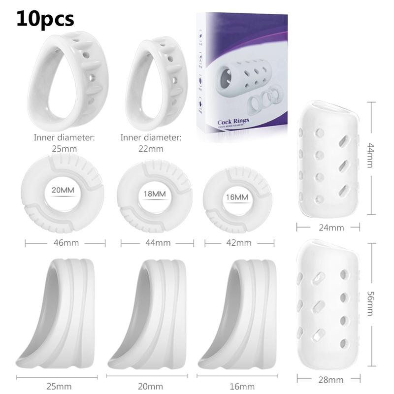 Silicone Male Foreskin Corrector Penis Rings Cock Ring Male Glans Expose Delay Ejaculation Cockrings Sex Toys For Men Adults Toy