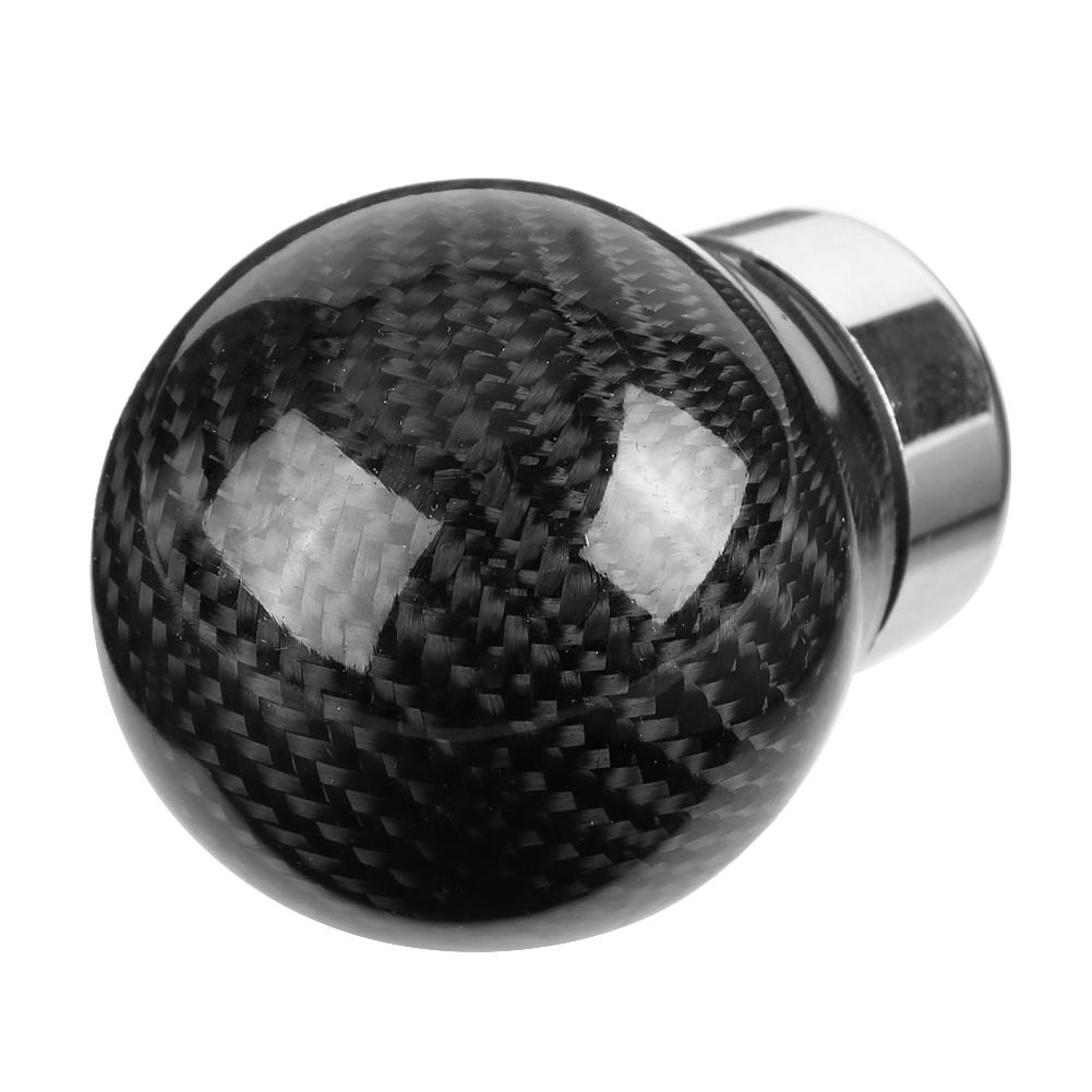 Car Modified Universal Gear Head   True Carbon Fiber Gear Shift Knob   Carbonized Gear Lever