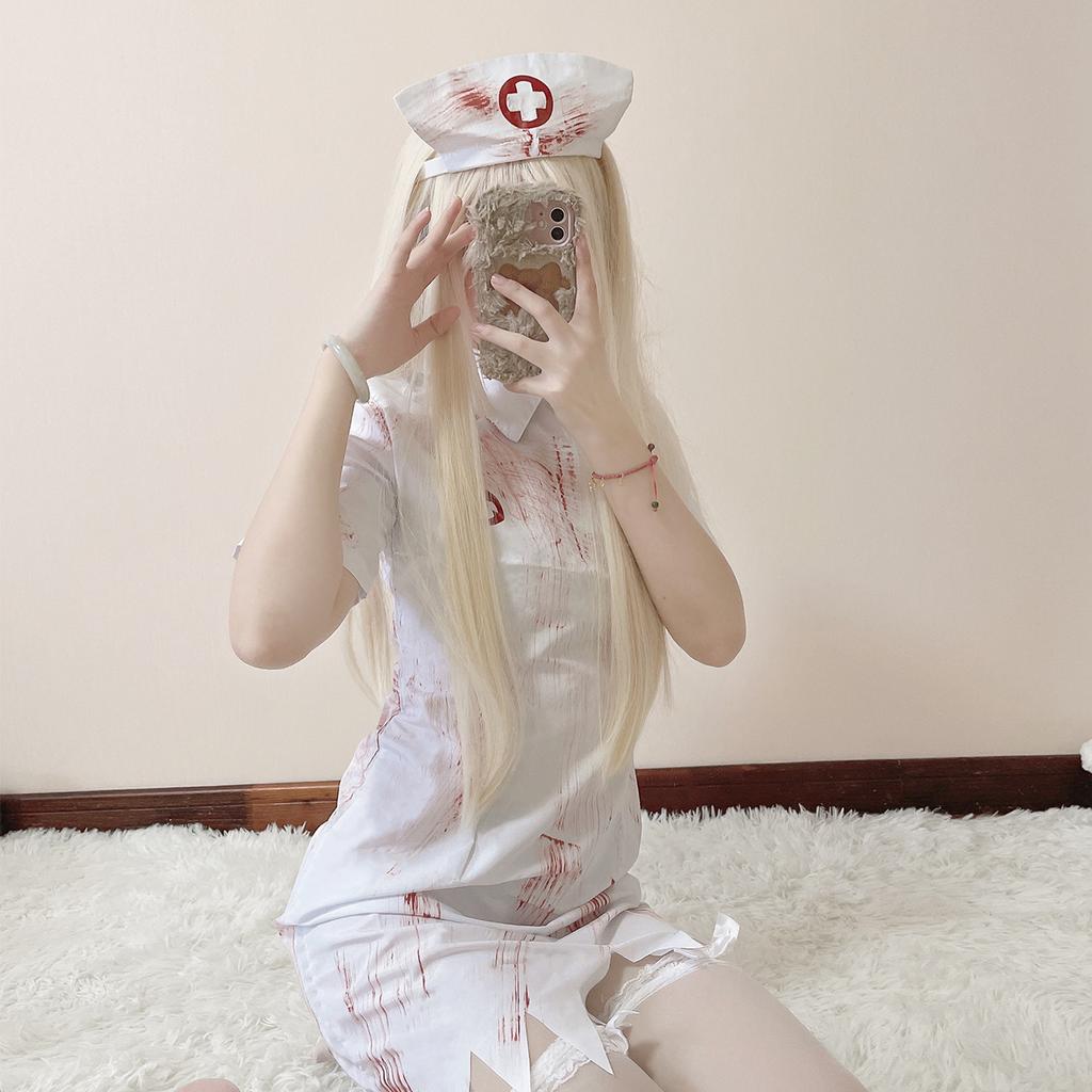 Sex Cross, Nurse Uniform Seduction Suit Nurse Club Cosplay