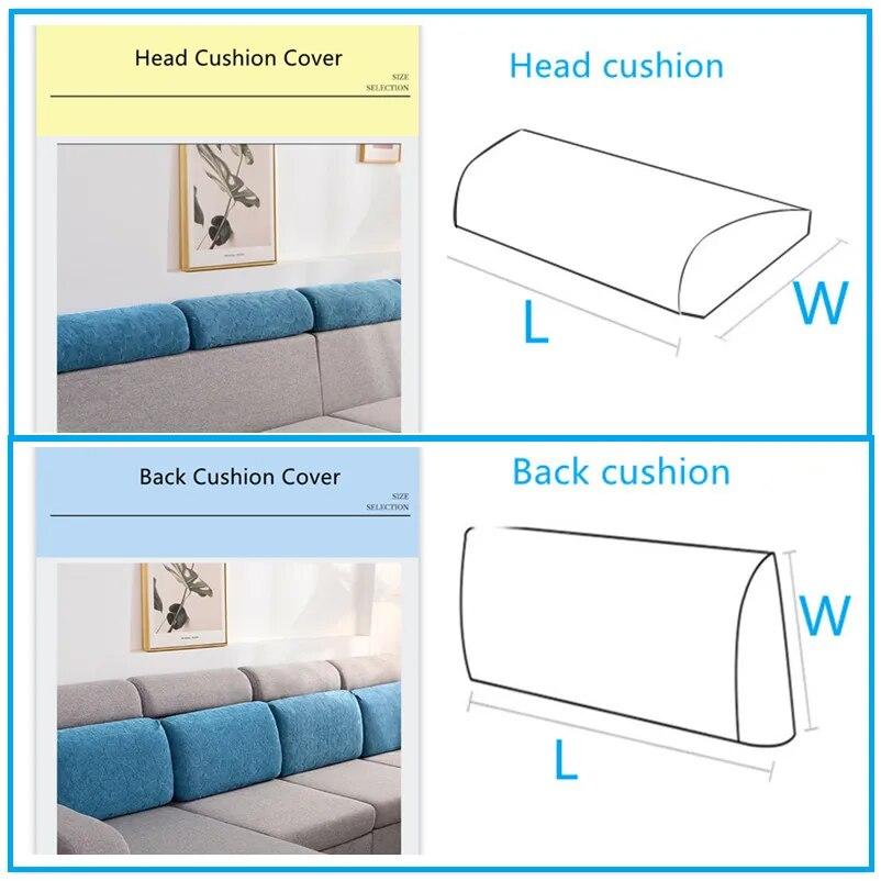 Top Quality Soft Solid Color Sofa Cover Cushion Seat Cover High Elastic No Pilling Fit All Modular Sofa Anti Scratch From Pets