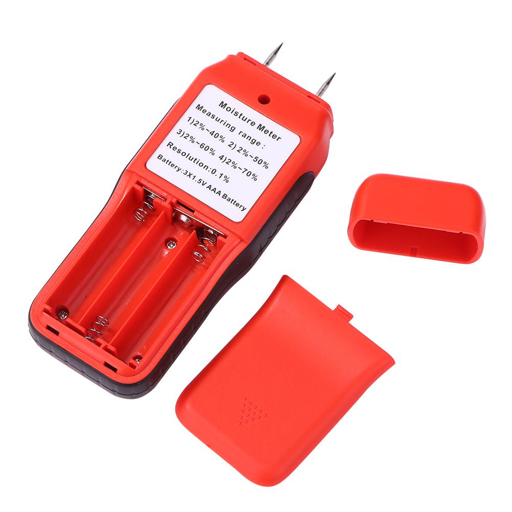 Wood Moisture Tester Moisture Meter Wood Cardboard Mixed Wall Moisture Content