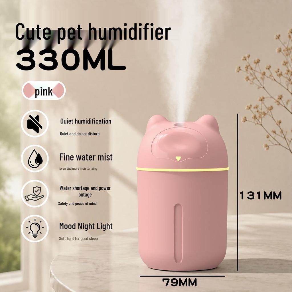 Mini Humidificador Portátil USB Personalizable para Dormitorio y Oficina