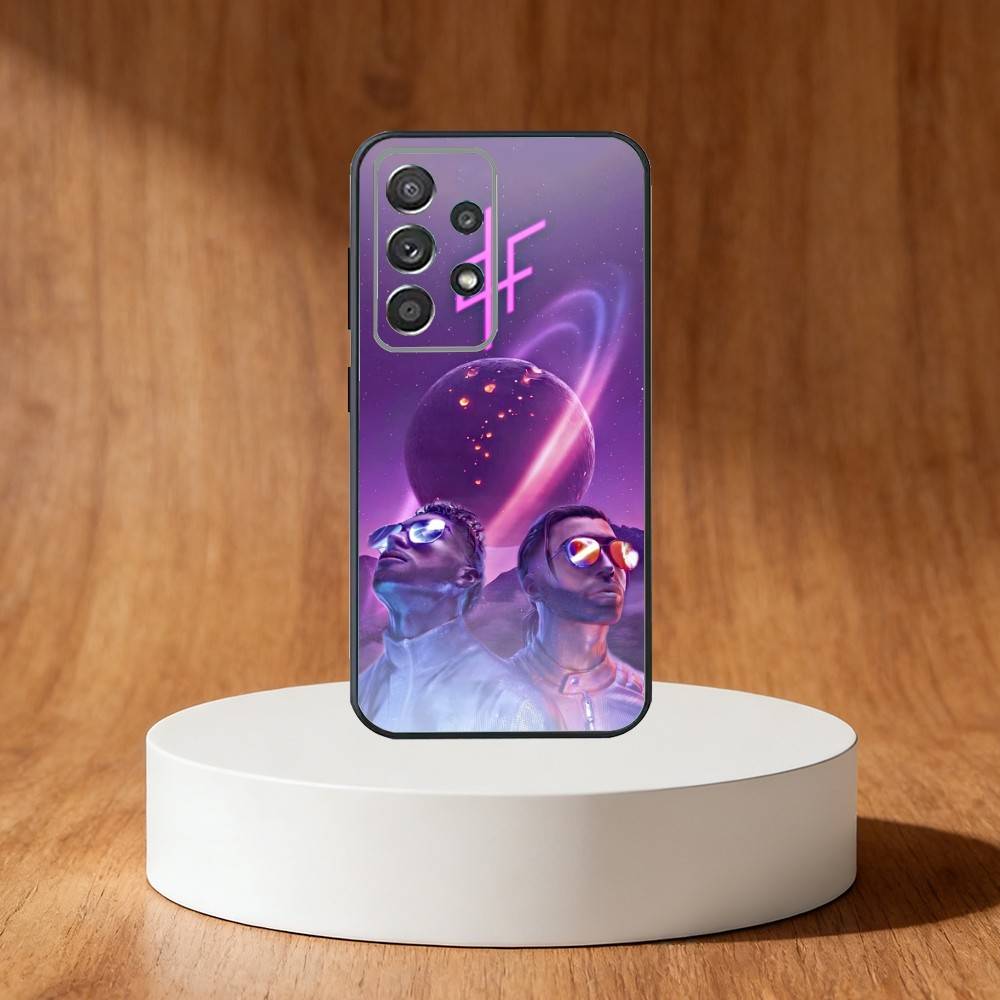 PNL QLF Rapper Singer Phone Case For Samsung S25,S24,S21,S22,S23,S30,Ultra,S20,Plus,Fe,Note,10,9,5G Black Cover