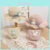 Princess Childrens Straw Hat Sun Protection Pack With Breathable Design For Girls Summer Beach