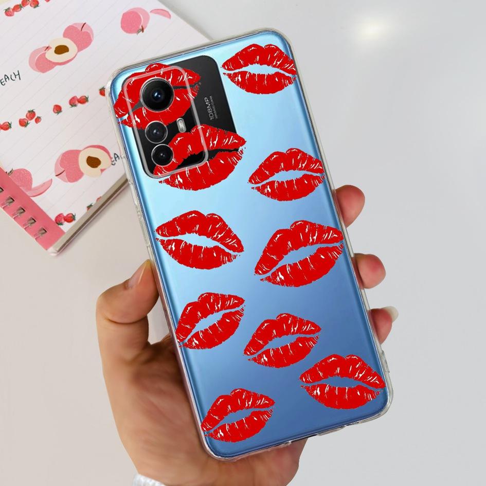 For Xiaomi Redmi Note 12S Case Redmi Note12S Cute Astronaut Silicone Back Cover For Redmi Note 12S 4G 2023 Cases Protective Capa