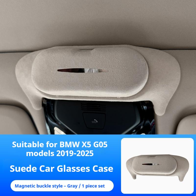 For BMW 5 Series I5 X3 X5 X6 X7 G60 G45 G05 G06 G07 2025-2025 Car Eyeglass Clip Storage Box Special Sunglasses Storage Clip