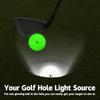 THIODOON Light Up Golf 7 for Night Pack of 6 Balls, Colors, Golf,