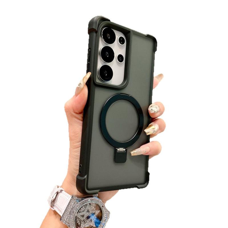 Samsung S11 Mobile Phone Case Holder, Skin-sensitive Magnetic Protective Case S11UItra Four-corner Anti-drop Mobile Phone Case 11p.