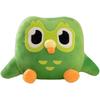 Green Owl Plush Toy Stuffed Kawaii Cartoon Animal Bird Pillow Back Support Plushie Companion Gift