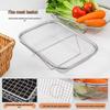 Telescopic Kitchen Sink Vegetable Washing Basin & Multi-purpose Drain Rack for Tableware