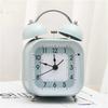 3'' Mechanical Alarm Clock Accurate Timekeeping Student Clock Loud Sound, Battery Operated Metal Frame
