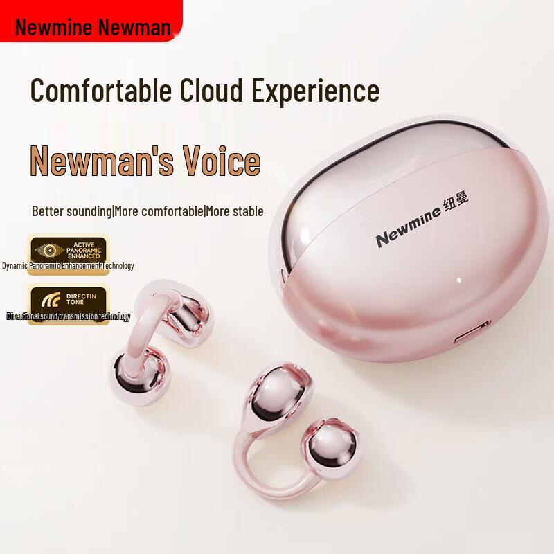 

Newmine M108 2025 Air Bone Conduction Open-Ear Clip Headphones