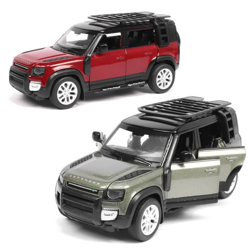 Suv Rover Land Defender 136 Skala Legeringsbilmodell Med Lyd Lys Barn For