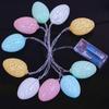 1.5M 10LED New Crackle Colourful Eggs String Lights Easter Party Decoration Hanging Bedroom Ambience Sense Chandelier Decoration