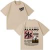 Alvaro Diaz Omakase Album 2026 Tour Merch Tees Men Women Hip-hop T-shirt Short-sleeved Cotton Casual Loose Gothic Punk T-shirts