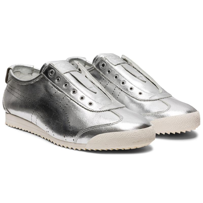 ONITSUKA TIGER Mexico 66 Sd Slip On Pure Silver Sneakers 1183A603-020