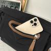 Herren Umhängetasche mit großem Fassungsvermögen Student Messenger Bag