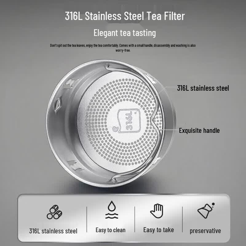 Supor Qin Series Double-Layer Heat-Resistant Glass Cup